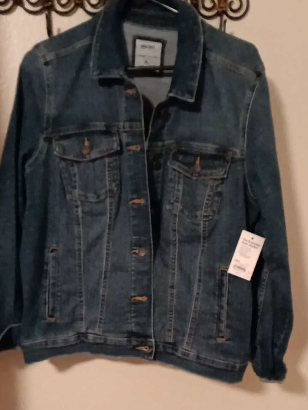 Sonoma Medium Blue Denim Jean Jacket